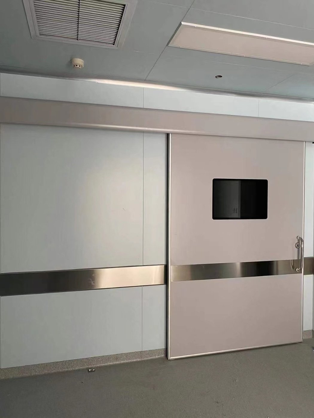 Automatic Sliding Steel Door
